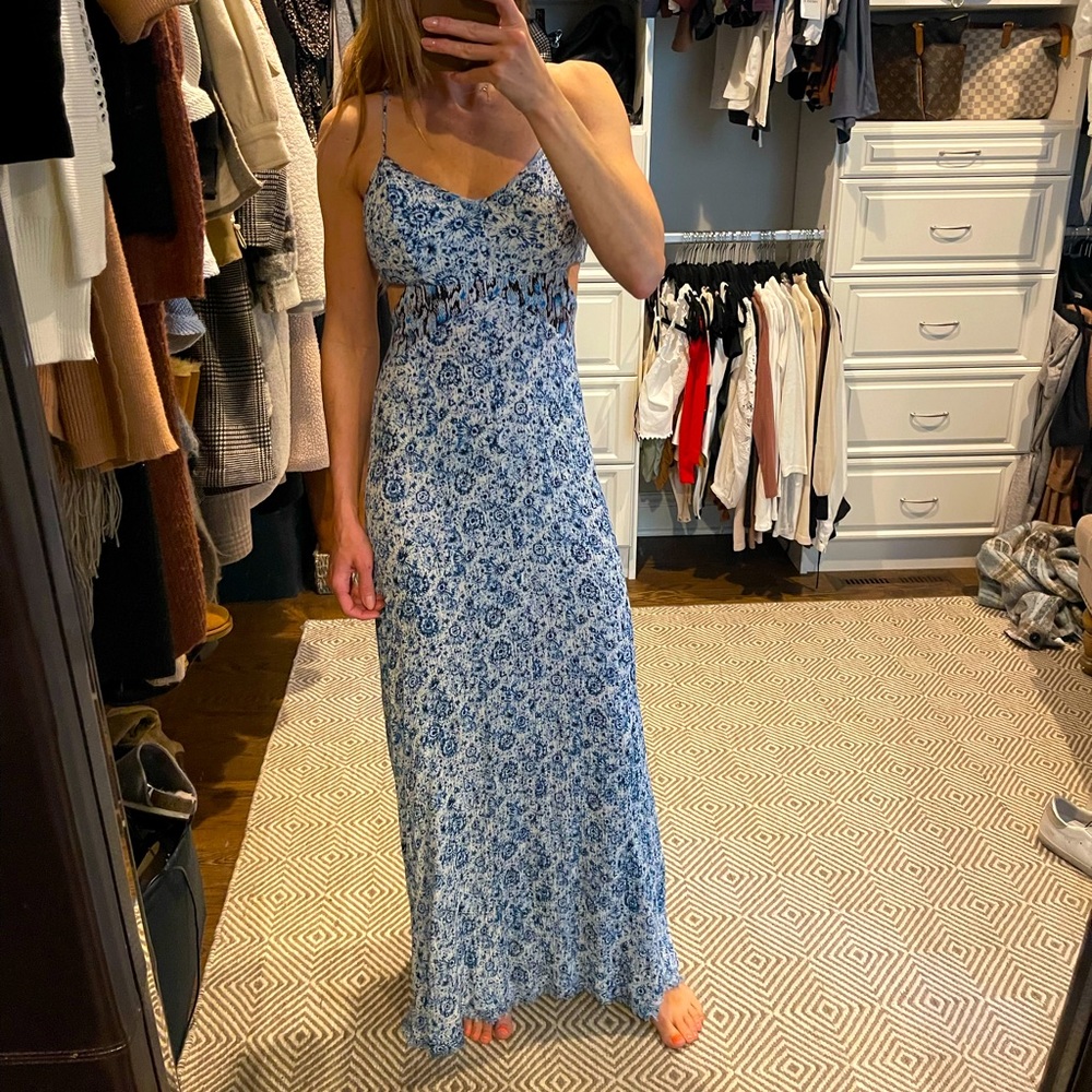 Urban outfitters Ecote cut out maxi dress